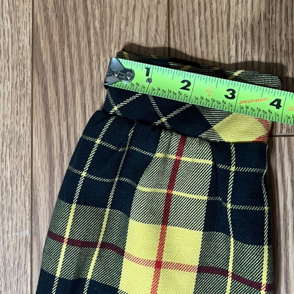 Miss Pat long sleeve, knee length Vintage Plaid yellow dress! - Picture 14 of 15